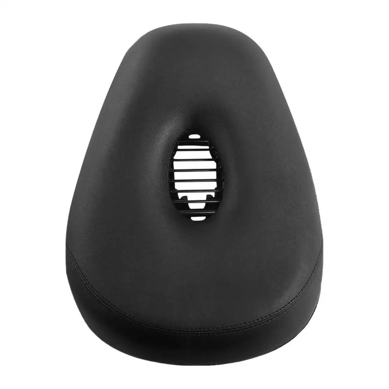 Wide Bike Seat for Comfortable Riding – Breathable Spring Saddle