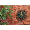 Vintage Open Face Design Weather Resistant Outdoor Clock 300mm /