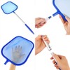 Pool Skimmer Net | Detachable Net with Poles,Fine Mesh Net