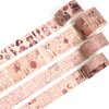 KAVI' S Retro Washi Tape Set, Decorative Antique Masking Tapes,