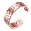 Copper Magnetic Ring for Arthritis for Women (Copper, One size)