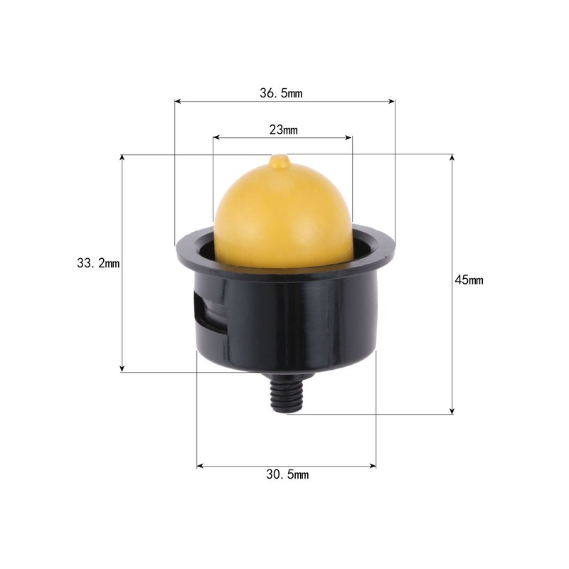 Hicello 5Pcs New Carburetor Primer Bulbs Assembly for Lawnmower Engine