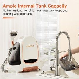 One Piece Replacement Waste Water Tank Assembly for UWANT Portable Carpet & Upholstery Cleaner Machine