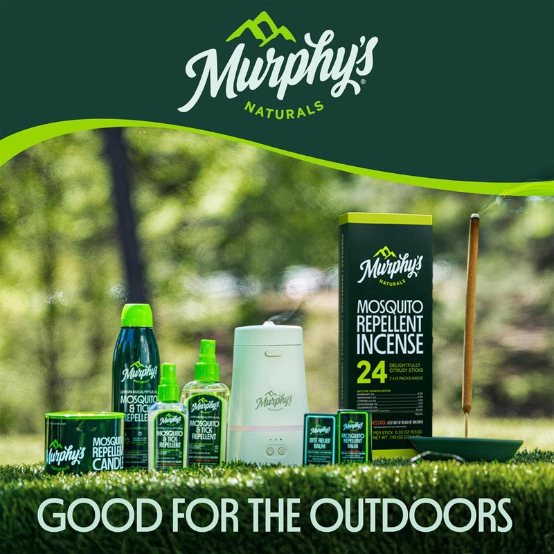 Murphy's Naturals Mosquito Dodger Zone Repellent Refills, Repels 30 Hours