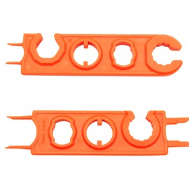 HDKAJL Set of 2 MC4 Keys, Solar Connector Disconnect Tool, Key for Solar Panel Cables, Key for Connectors and Photovoltaic Cable Sets (Orange)