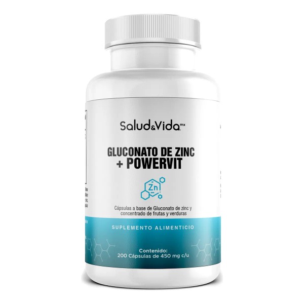 Gluconato de Zinc 20 mg de Zinc Elemental - Uno
