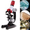 Kids 1200X LED Educational Microscope Kit for Beginner Science Toy