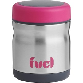 Trudeau Fuel Peak Stainless Steel Vaccuum Food Jar, Watermelon, 15oz