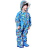 Baogaier Raincoat Baby Boys Hooded Rains Puddle Suit Poncho Rainwear