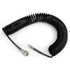 TAILONZ PNEUMATIC Black 10M PU Air Spiral Hose with 8
