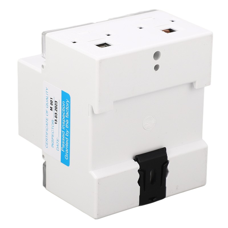 Energy Meter 1 Phase 2 Wire 4P Digital LCD Kwh