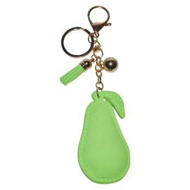 Avocado Keychain for Women and Girls Backpack Key Chain Accessories Bling Purse Charm Key Fob
