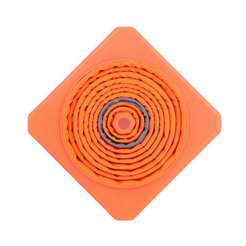 Collapsible Traffic Safety Cone with 2 Reflective Collar Multi Purpose