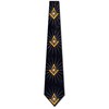 Mason Compass Ties Mens Freemason Neckties Masonic Tie for Men
