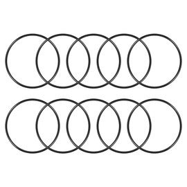 sourcing map Nitrile Rubber O-Ring Metric Seal Rubber 140 mm Outer Diameter 130 mm Inner Diameter 5 mm Width Pack of 10