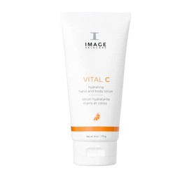 IMAGE Skincare, VITAL C Hydrating Hand and Body Lotion, Brightening and Moisturizing with Vitamin C, Shea Butter and Hyaluronic Acid, 6 oz