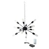 12Pcs Bulb Solar Powered Led Chandelier Lights Outdoor Waterproof Hanging