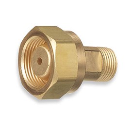 SÜA - Acetylene Adaptor - CGA-520 (Size B Cylinder) to CGA-200 (Size MC Regulator)