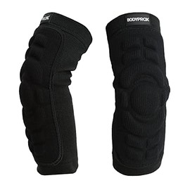 Bodyprox - Almohadillas de protección para coderas, 1 par (mediano), color negro