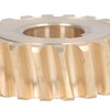 Worm Wheel Replacement Part, 20T Brass Worm Gear Accessories for