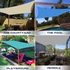 Windscreen4less 12' x 14' Sun Shade Sail Rectangle Outdoor Canopy