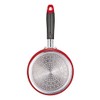 Pearl Metal HB-2183 Compact Fluorine Processing, Induction Compatible, Glass Lid,
