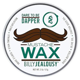Billy Jealousy Bulletproof Mustache Wax, 2 Oz