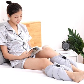 TONG YUE Foot Pillow, Compression, Beautiful Legs Pillow, For Restful Sleep, Legs Pillow, Prevents Snoring, Pleasant Sleep Pillow, Ergonomic, Gray, Set of 2