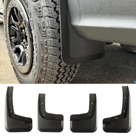 Fancemot Mud Flaps Splash Guards Compatible with 2024 2025 2026 Ford Ranger, Heavy Duty Fender Front & Rear Mudguard for Ranger XL, XLT, Lariat