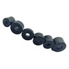 M10 Black Nylon Wide Spacers Standoff Washers ID (internal Diameter)