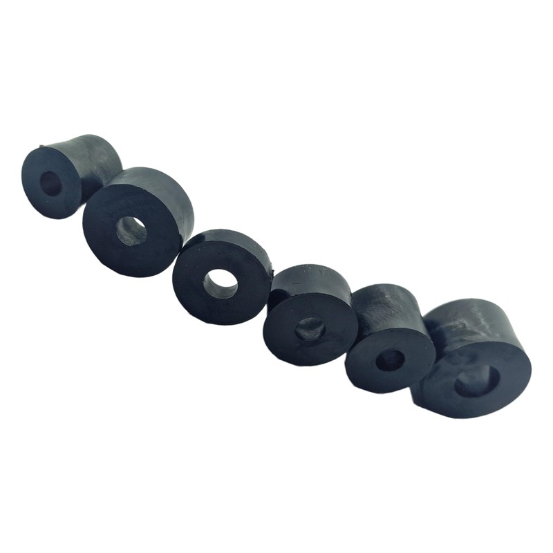 M10 Black Nylon Wide Spacers Standoff Washers ID (internal Diameter)