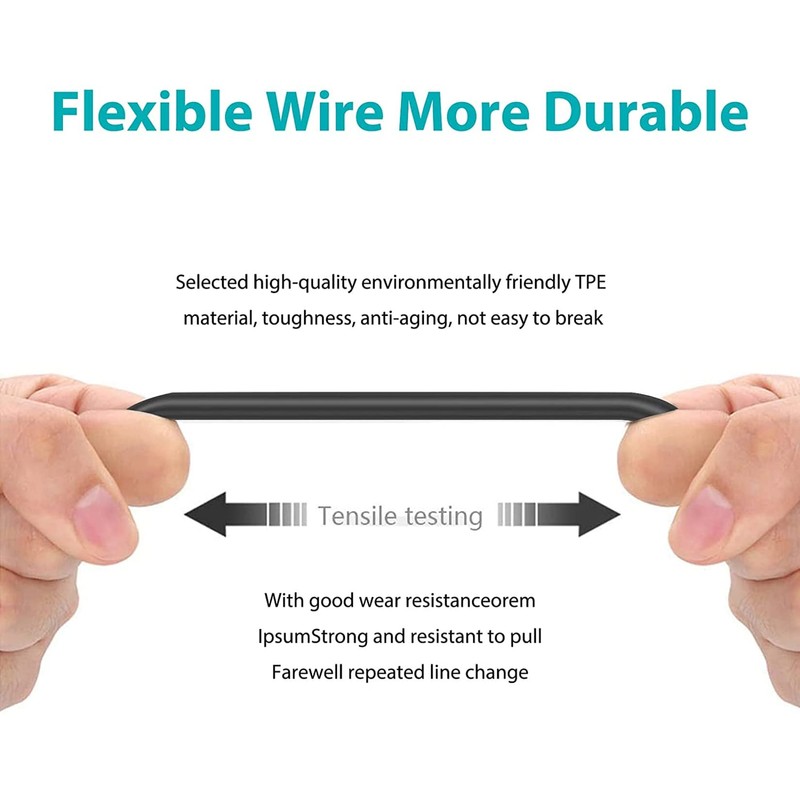 Jantoy 5ft USB Cable PC Data Sync Cord for Acoustic