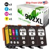 For HP 6PK HP 902 Ink Cartridge Office Jet Pro