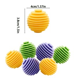 Pack of 6 Dryer Balls, Washing Balls, Reusable Rubber Washing Balls, Dryer Balls for Tumble Dryers, Reusable Dryer Balls.