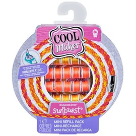 Cool MAKER Mini Fashion Pack Hilos Kumi, Naranja/Roja/Amarillo