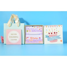 Birthday Bracelet 5th 6th 7th 8th 9th 10th 11th 12th 13th 14th 15th 16th 17th 18th 19th 20th 21st Birthday Gifts Birthday Gift for Girls Women Bracelets Gift Ideas Years Jewellery, No gemstone