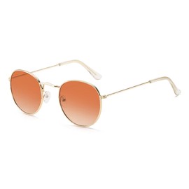 JoXiGo Womens Sunglasses Mens Retro Vintage Classic Metal Frame
