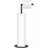 Toilet Paper Holder Stand, Free Standing Toilet Paper Roll Holder