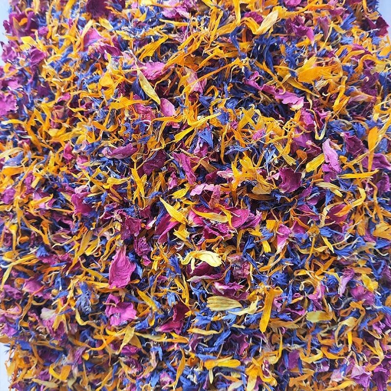 Spring Flower Blend – Edible flowers - Rose, Cornflower and