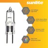 Sunlite 40615-SU Q35/GY6/12V Halogen 35-Watt Single Ended T3.5 Light Bulb,