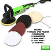 OEMTOOLS 24496 7 Inch Variable Speed Car Polisher, Auto Buffer