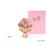 Paper Spiritz Carnation Pop Up Card, Flower Greeting Cards with