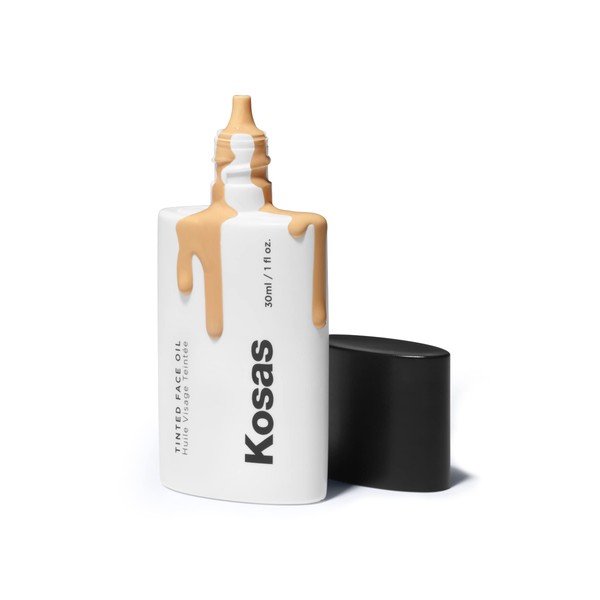 Kosas Tinted Face Oil | Nourishing, Light-Coverage Tinted Foundation, (Tone 03)