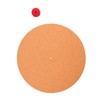 Cork Turntable Mat Vinyl Record Non Shake Slipmat Adapter Phonograph