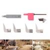4 Pcs Router Plane Blade 1/16 1/8 3/16 1/4 Inch