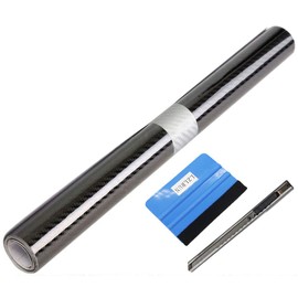 Carbon Folie 5D Struktur fühlbare Struktur 30 x 152 cm selbstklebend Carbonfolie Auto Klebe Folie folieren (5D (30cm x 150cm))