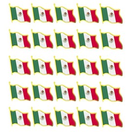 30Pcs Mexico Lapel Pins Brooches - Mexico Pin for Travel Trading Souvenir