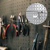 Pegboard Hook Locks, 120PCS Black Pegboard Locks for Stopping Hooks