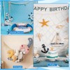 Elegaperma 2 Pcs Decorative Fishing Net,100×150 CM Fishing Net Decoration