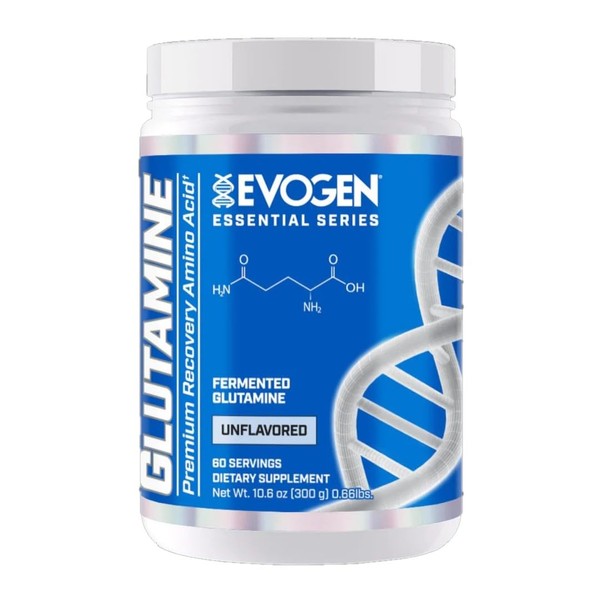 EVOGEN - GLUTAMINA 60 servicios 300g 5g L-glutamine - Producto